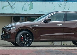 Cận cảnh Maserati Levante "thỏi sô cô la" độ mâm Lexani hàng độc của doanh nhân Sài thành