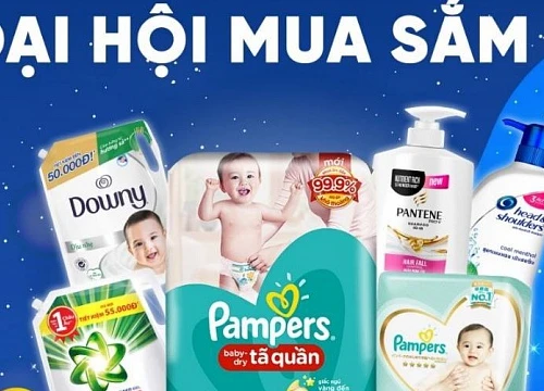 Đại hội mua sắm P&G siêu "hot", ưu đãi tới 40% trên Adayroi