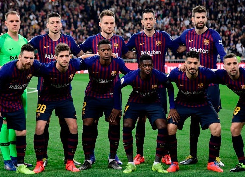 Đội hình đắt giá nhất thế giới gọi tên Barca