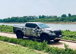 Ford Ranger Raptor "Air Force" đọ dáng chiến đấu cơ ở Bình Phước