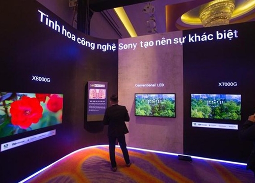 Loạt tivi Sony Bravia 2019 thế hệ mới ra mắt thị trường Việt Nam