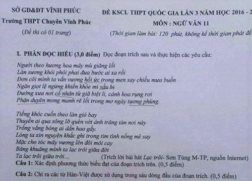 Mỹ Tâm - Sơn Tùng - B-Ray cùng loạt hit xuất hiện trên đề thi: Bạn có khả năng 'vượt ải'?