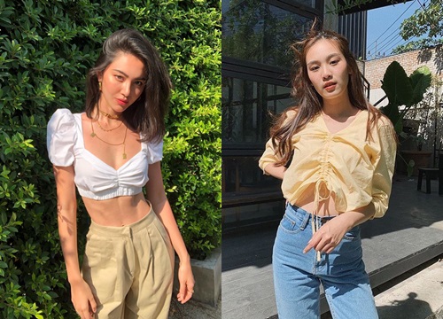 Nếu định sắm crop top, bạn hãy chấm ngay kiểu rút dây vừa gợi cảm lại vừa cute này bởi em nó đang cực hot