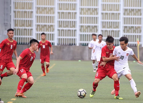 U18 Việt Nam chỉ về nhì ở giải Quốc tế Hồng Kông 2019