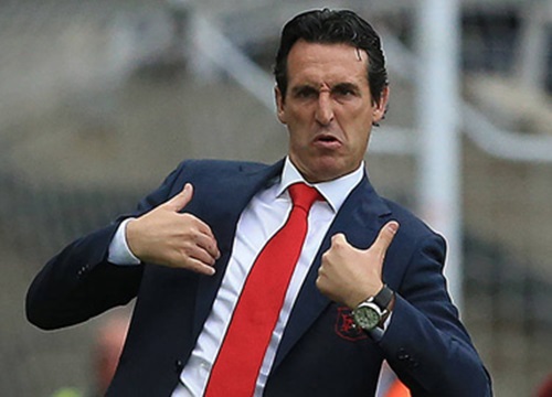 Unai Emery vẫn tự tin sau trận thua muối mặt