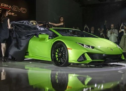 Bộ đôi Huracan EVO Coupe và Spyder đã chính thức ra mắt thị trường Mỹ