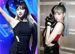 Cũng để mái bằng, tóc đuôi ngựa như Lisa nhưng Mina (Twice) lại thua "đối thủ" ở 1 điểm