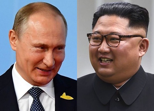 Ông Kim Jong-un bất ngờ tặng ông Putin một thanh gươm