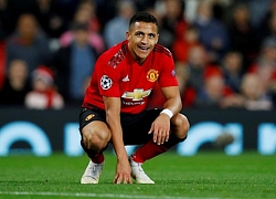 Thống kê tệ hại của Alexis Sanchez trong trận derby Manchester