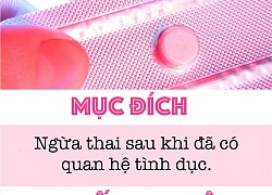 Thuốc tránh thai hàng ngày và thuốc tránh thai khẩn cấp: khác nhau rất nhiều nên đừng nhầm