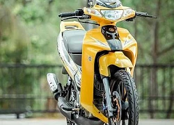 Yamaha 125ZR vừa đập thùng đã được độ lại với một số món đồ chơi giá trị