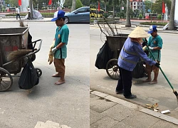 Cảm động hình ảnh cậu bé phụ mẹ thu gom rác trong những ngày nghỉ lễ: "Mẹ không được nghỉ, cháu làm cho mẹ đỡ mệt"