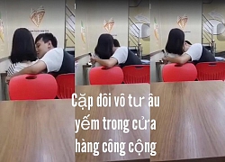 Cặp đôi vô tư &#8220;âu yếm&#8221; trong quán kem, cộng đồng mạng chửi vô duyên!