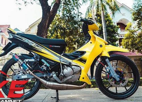 Dân chơi Đồng Nai độ Yamaha Z125 đồ hiệu hơn 300 triệu