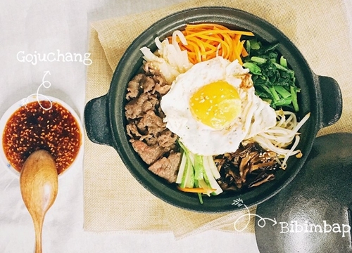 Bữa tối làm cơm trộn bibimbap vừa ngon lại tiện lợi, cả nhà ăn không ngừng