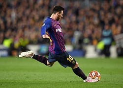 Cận cảnh pha sút phạt thần sầu, không thể tin nổi của siêu sao Messi vào lưới của ông lớn nước Anh Liverpool