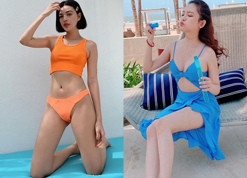 Người đẹp Việt đọ chân dài, dáng chuẩn với bikini trong kỳ nghỉ lễ