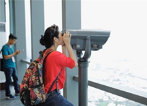 Quy trình check-in vé 810k phong cách sân bay để tận hưởng view sky 'đáng đồng tiền bát gạo' ở Landmark 81