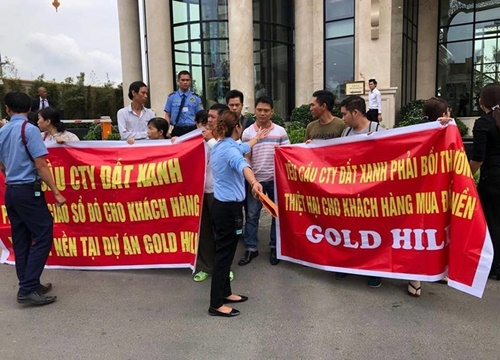 Tập đoàn Đất Xanh lừa dối khách hàng mua đất tại dự án Gold Hill?