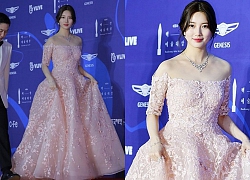 Vẻ đẹp nữ thần của Suzy trên thảm đỏ Baeksang 2019 được ca ngợi hết lời