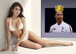 Bạn gái đăng ảnh C. Ronaldo đội vương miện