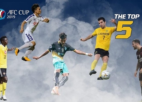 Báo Châu Á đưa Quang Hải vào top 5 cầu thủ xuất sắc nhất AFC Cup