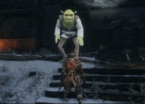 Chằn tinh Shrek xuất hiện "đại náo" Sekiro