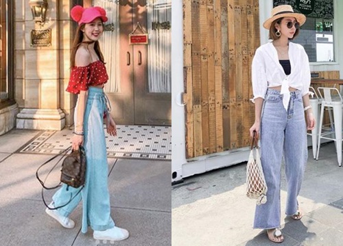 Chỉ với chiếc quần jeans này cũng đủ giúp chị em chống nắng cực đỉnh, lại siêu phóng khoáng băng qua mùa hè