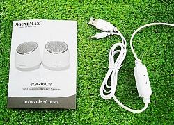 Đánh giá mẫu loa để bàn chưa tới 200.000 đồng của SoundMax