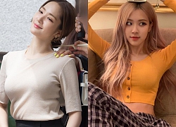 Diện áo màu be, Park Min Young lộ mỡ bụng khó chối cãi, Rosé đẹp lên nhờ can thiệp dao kéo?