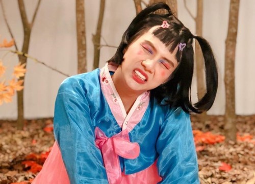 Duy Khánh khiến netizen bật cười khi cosplay 'phiên bản lỗi' của bé Xuân Mai