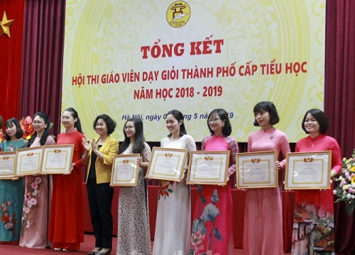 Hà Nội: Tổng kết Hội thi giáo viên dạy giỏi thành phố cấp Tiểu học