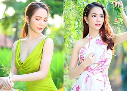 Hoa hậu Dương Kim Ánh khoe vóc dáng quyến rũ với váy cut-out