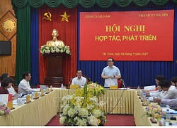 Thành phố Hà Nội và tỉnh Hà Nam hợp tác phát triển toàn diện