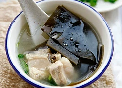 Canh sườn rong biển