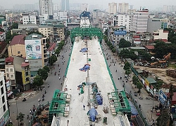 Đường vành đai 2 trên cao định hình thẳng tắp trên 'đường cong mềm mại' Hà Nội