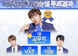 &#039;Produce X 101&#039;: Loại hàng loạt mỹ nam đẹp hơn hoa, Kim Woo Seok thắng cuộc &#039;Top Visual Center&#039;