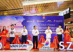 Sân bay Vân Đồn đón chuyến bay quốc tế đầu tiên