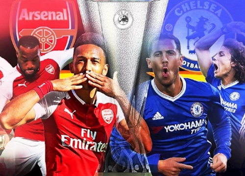 So sánh Chelsea và Arsenal trước chung kết Europa League