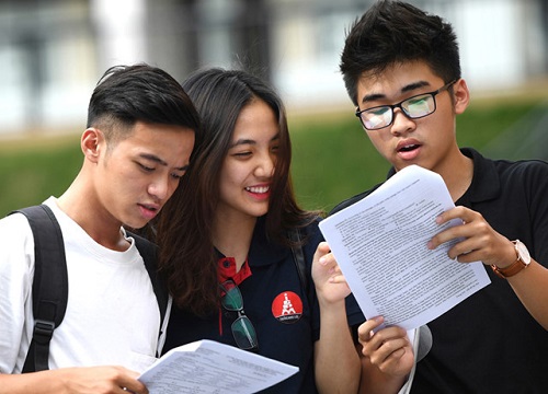 134 thí sinh đầu tiên trúng tuyển đại học năm 2019