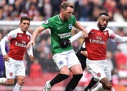 Arsenal 1 - 1 Brighton: Top 4 Premier League gần như ngã ngũ sau vòng 37