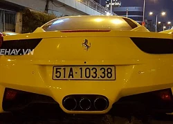 Bắt gặp "Siêu ngựa" 458 Italia ẩn mình nhất Sài thành dạo phố đêm