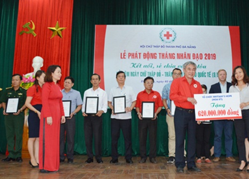 Đà Nẵng vận động hỗ trợ 1.000 địa chỉ nhân đạo trong 'Tháng Nhân đạo' 2019