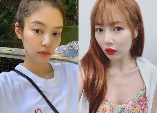 Jennie bớt xinh vì kẻ đỉnh lông mày quá nhọn, Hyuna 'hack tuổi' không thành khi để mái lưa thưa