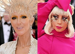 Lady Gaga nổi bật tại Met Gala 2019 với lông mi vàng kim dài ngoằng