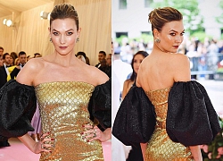 Mặc ai lồng lộn thì lồng lộn, riêng Karlie Kloss thành "tâm điểm chê bai" vì quá nhạt nhẽo tại Met Gala