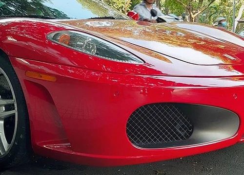 Siêu xe hàng hiếm Ferrari F430 bs Hải Phòng tái xuất trên phố Sài Gòn