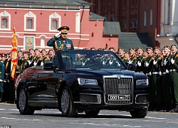 Siêu xe mui trần nặng 6 tấn của Putin lần đầu xuất hiện trên đường phố Moscow