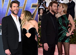 Sở thích mới của Miley Cyrus: Liếm mặt Liam mọi nơi, kể cả tại Met Gala 2019 cũng không tha vì một lý do