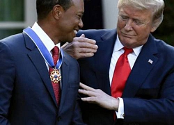 Tiger Woods được Tổng thống Trump tặng Huân chương Tự do